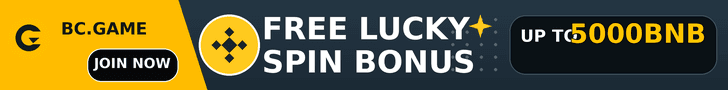 BC.Game free lucky spin bonus promotion