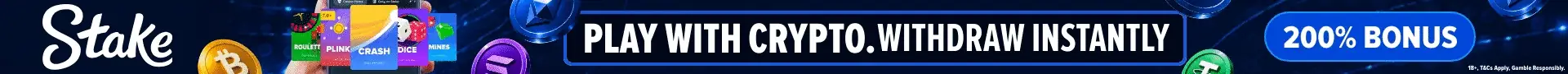 Stake.com crypto casino and sportsbook promotion