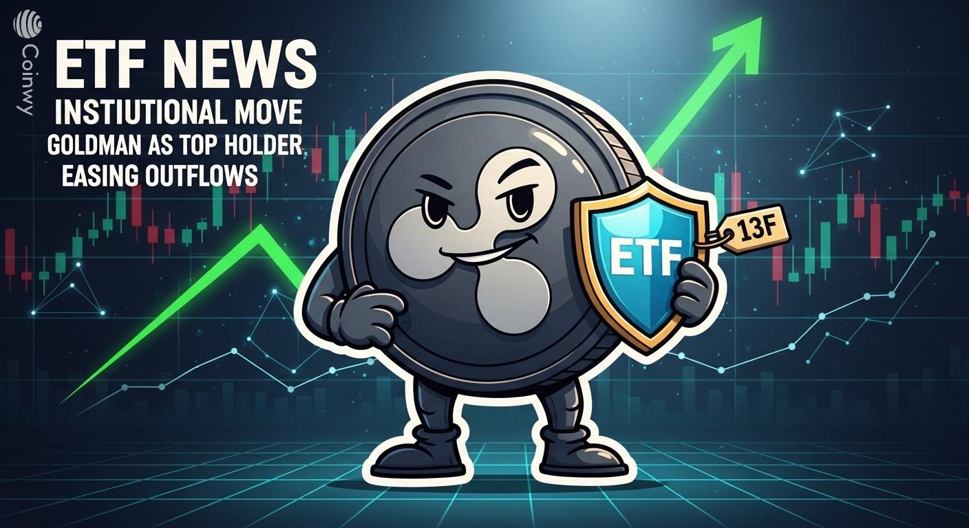 Analysis: XRP ETF outflows slow as Goldman leads 13F holders