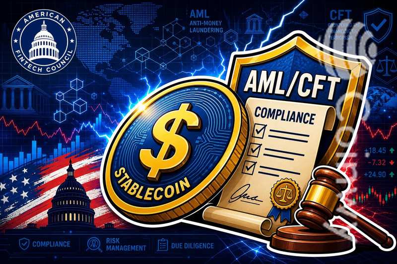 شورای فین تک آمریکا در مورد قوانین AML/CFT استیبل کوین