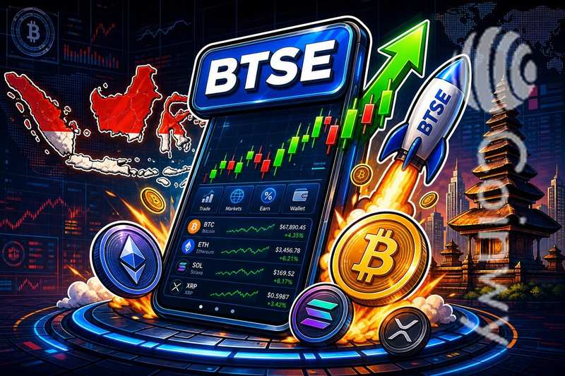 BTSE پلتفرم کریپتو را در اندونزی راه اندازی کرد