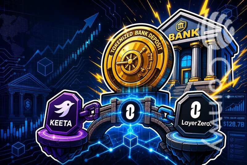 Keeta و LayerZero سپرده‌های بانکی توکن‌سازی‌شده را به Onchain می‌آورند