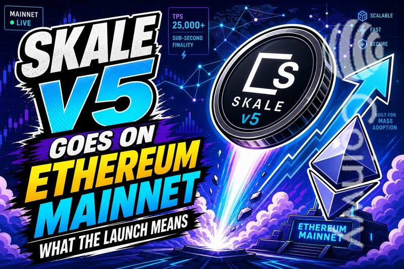 SKALE v5 روی Ethereum Mainnet زنده می‌شود: معنی راه‌اندازی چیست