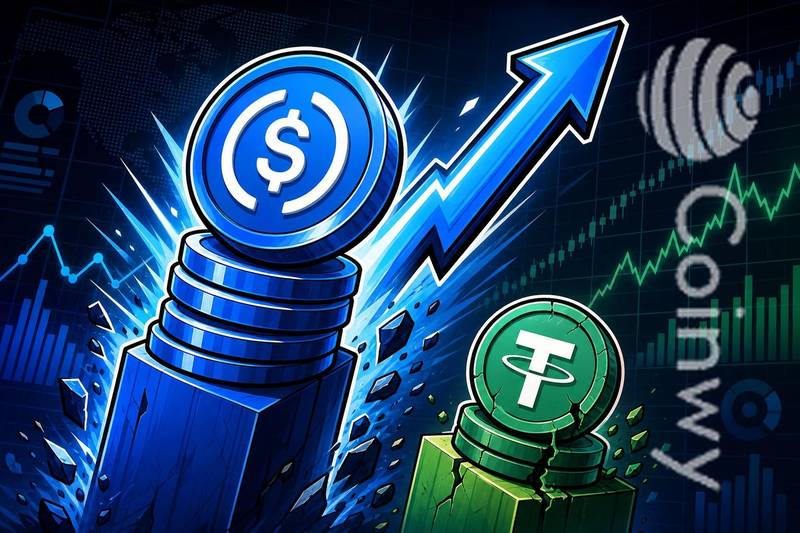 Visa Data Shows Circle's USDC Outpacing Tether in Volume