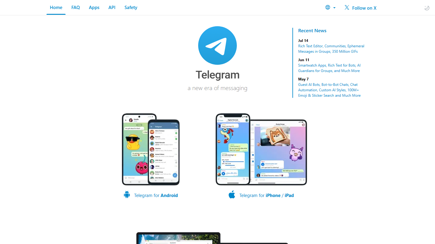 Telegram Wallet TON interface July 2026