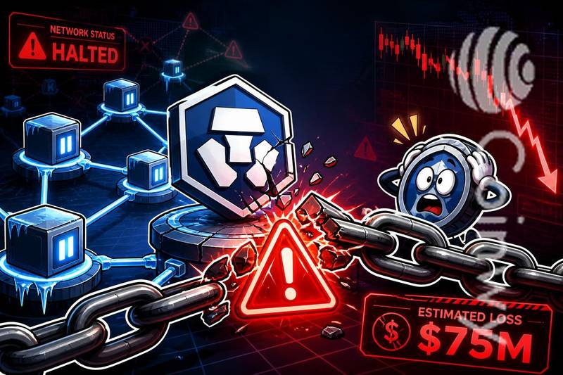 Cronos Network Halts After Tectonic Exploit With $75M Estimate