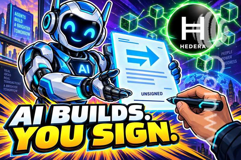 Hedera Says AI Agents Can Create Transactions for Signing