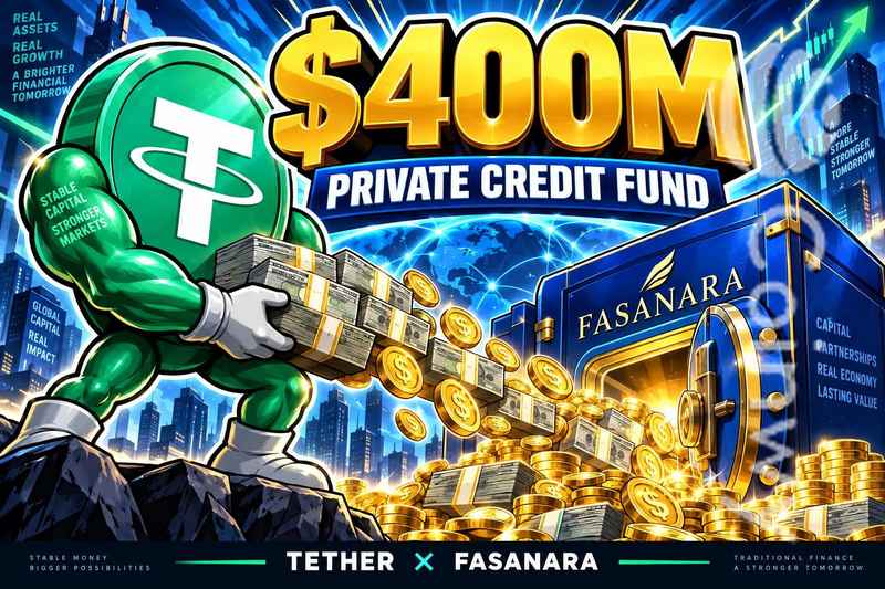 Tether and Fasanara Announce $400M Private Credit Fund