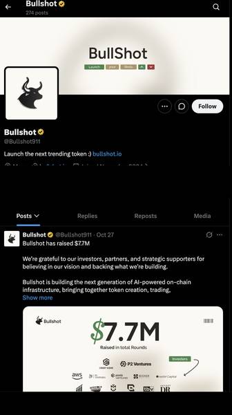 Bullshot Official X Profile